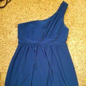 Y2K one shoulder bubble dress